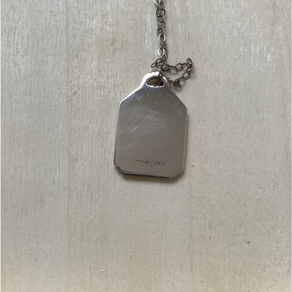 Virgo zodiac pendant-charm 16” chain (astrology) New Vintage sterling silver - Picture 10 of 13